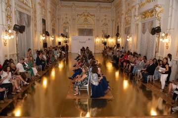 El espíritu heroico de las mujeres, protagonista de los diseños de la 2Âª jornada de GC Colección Bridal (Foto TA)